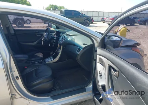 2011 Hyundai Elantra Limited из США, поврежденный, VIN 5NPDH4AEXBH018071